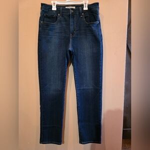 Levi's 724 High Rise Staight Jeans Size 31x30